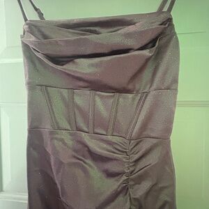 Glittery Windsor purple formal dress